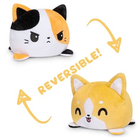 TeeTurtle Reversible Dog & Cat Plushie | Home of the Original ...