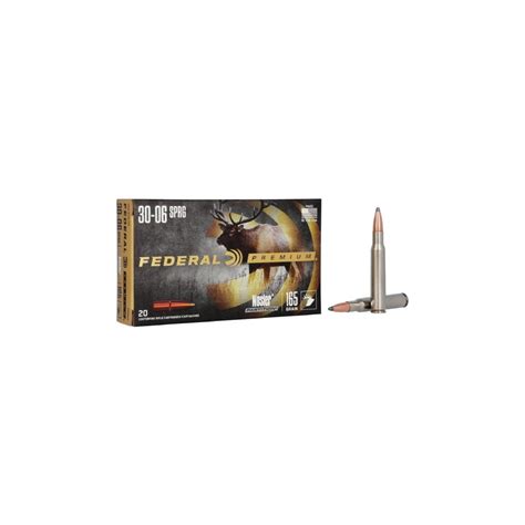 Munición metálica FEDERAL Nosler Partition – 30-06 – 165 grains - ArmasTotal