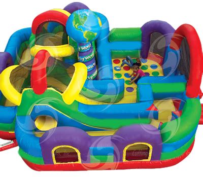 Wacky World Inflatable Obstacle Course Rental | Rent Obstacle Courses