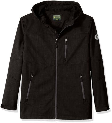 G.H. Bass - G.H. Bass & Co. NEW Black Mens XLT Lightweight Full-Zip Canyon Jacket - Walmart.com ...