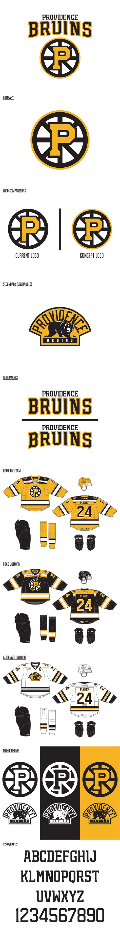 Providence Bruins- BRAND UPDATE on Behance