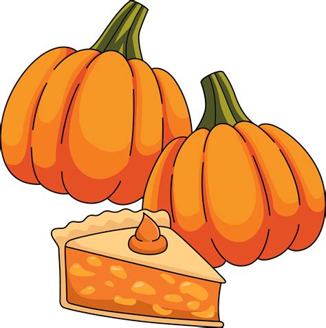 Pumkin Cornocopia Clipart