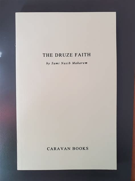 "The Druze Faith" book by Sami Makarem - paperback in English (out of ...