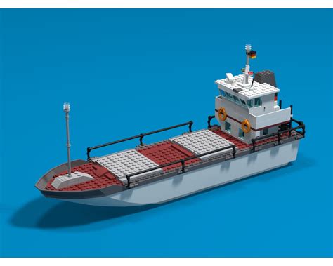 LEGO MOC Cargo Ship by PsiborgVIP | Rebrickable - Build with LEGO