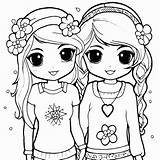 Collection 27  Images best Friends Forever coloring Pages For Girls sketch template