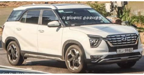 2022 Hyundai Alcazar Facelift Leaked in Spy Images » Car Blog India