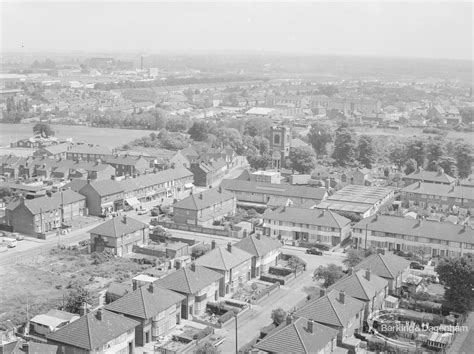 View from top of Thaxted House, Siviter Way, Dagenham, looking towards ...