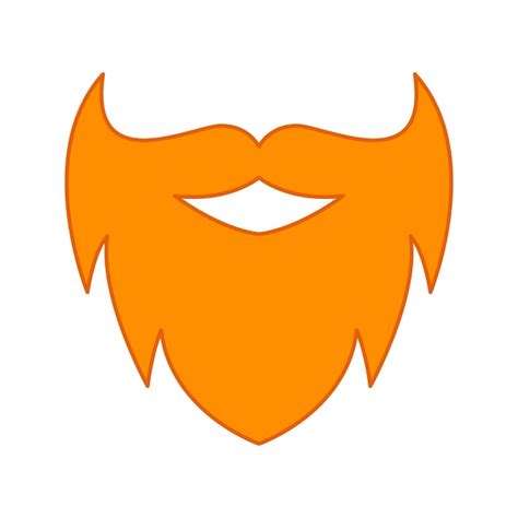 Premium Vector | Leprechaun beard isolated on white background Vector ...