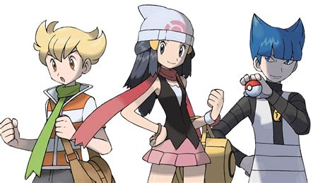 Pokémon Diamond and Pearl Concept Art & Characters