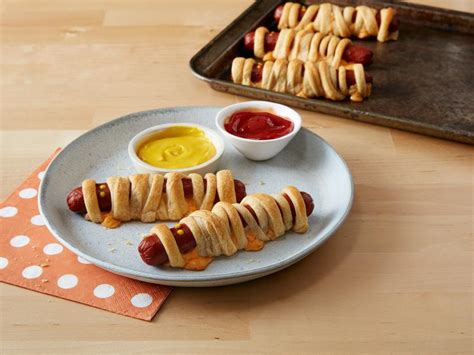 Crescent Mummy Dogs Recipe | Food Network