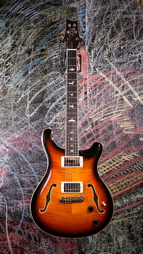 PRS SE Hollowbody II Tri-Color Sunburst - 00082536203888