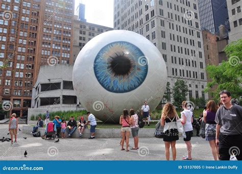 Eye Sculpture Editorial Image - Image: 15137005