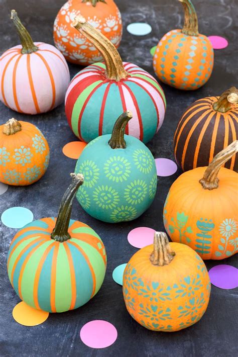 Everything Coastal....: 7 Painted Pumpkin Ideas for the Coast