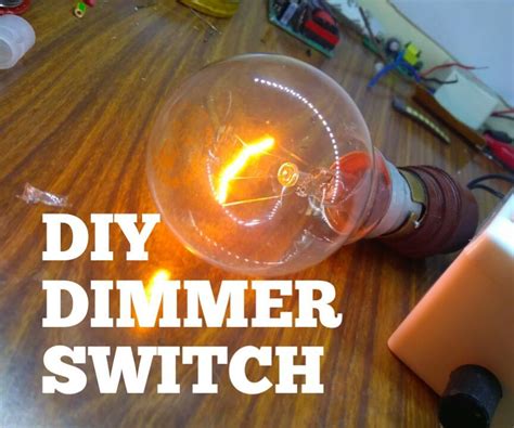 How to Make a Dimmer Switch | Dimmer switch, Dimmer, Switch