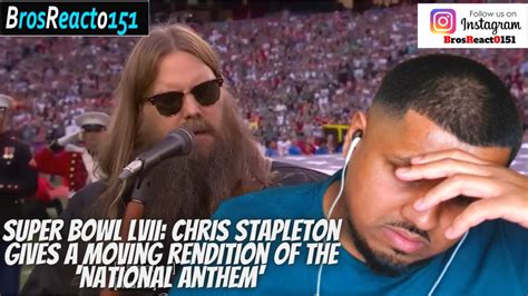 EMOTIONAL Super Bowl LVII: Chris Stapleton gives a moving rendition of ...