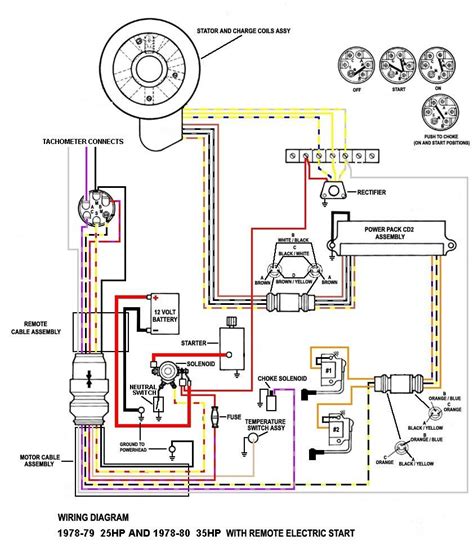 Mercury Outboard Ignition Switch Wiring Diagram