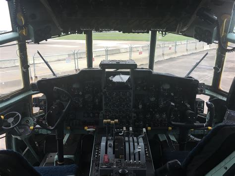 Cockpit of a C-130 Hercules : r/cockpits