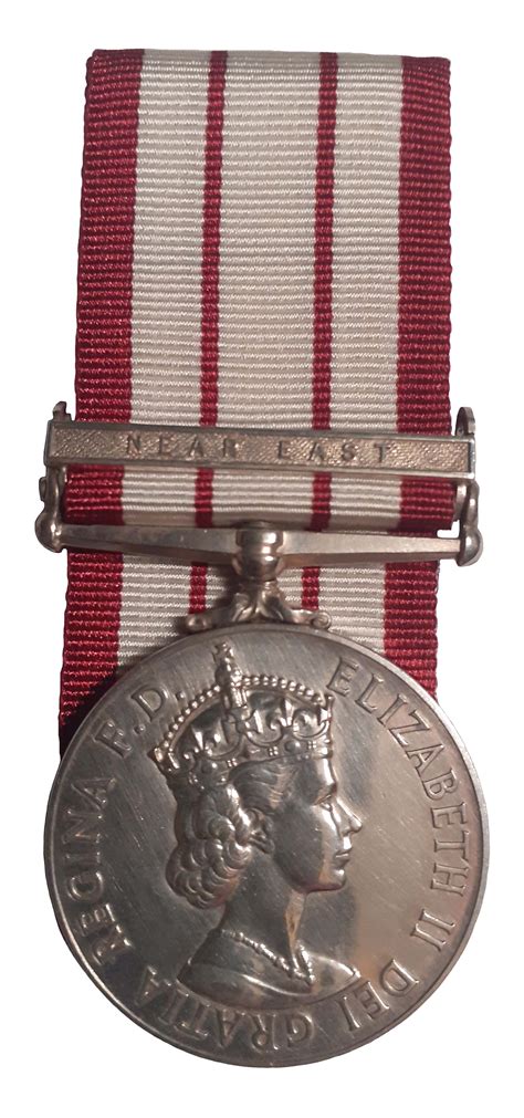 Naval General Service Medal 1909-62, EiiR, one clasp, Near East, to Able Seaman H.E. Furr ...