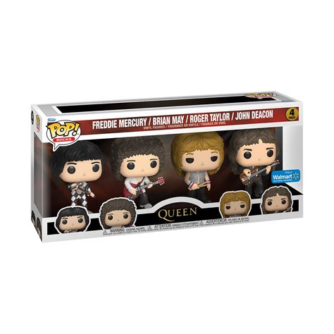 Buy Funko Pop! Rocks: Queen 4PK Vinyl Figure Walmart Exclusive Online in India. 498268274