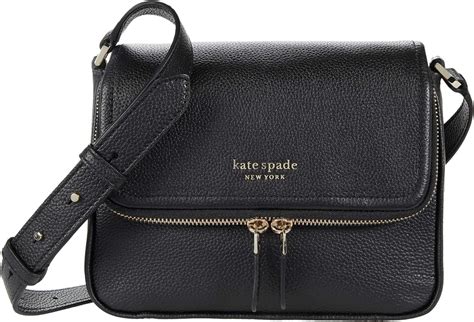 Kate Spade New York Run Around Large Flap Crossbody Black One Size: Amazon.co.uk: Shoes & Bags