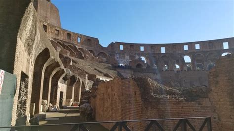 Interior of the Colosseum Digital Photo Beautiful Blue Skies - Etsy