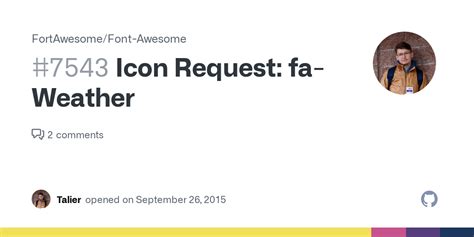 Icon Request: fa-Weather · Issue #7543 · FortAwesome/Font-Awesome · GitHub