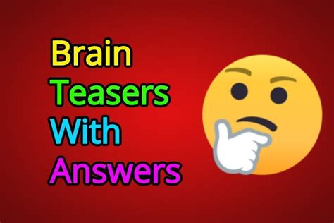 BRAIN TEASERS AND RIDDLES | 115 plays | Quizizz