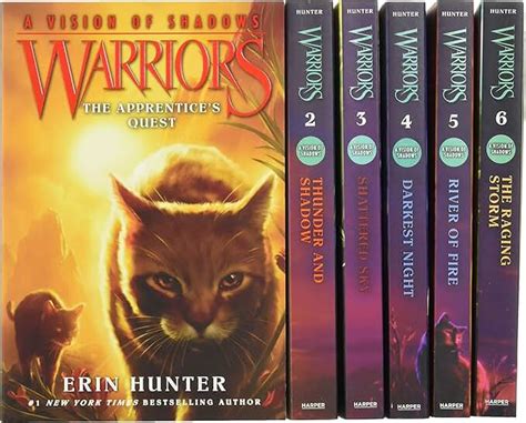 Amazon.co.uk: warrior cats series 6: Books