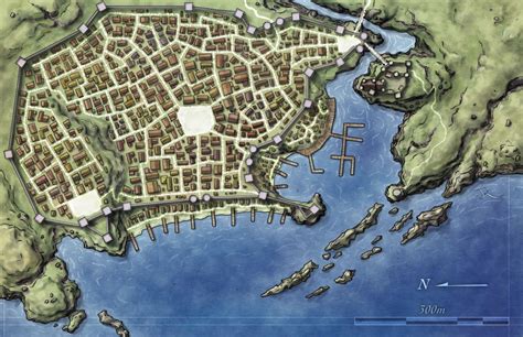 Free city and archipelago maps - Fantastic Maps