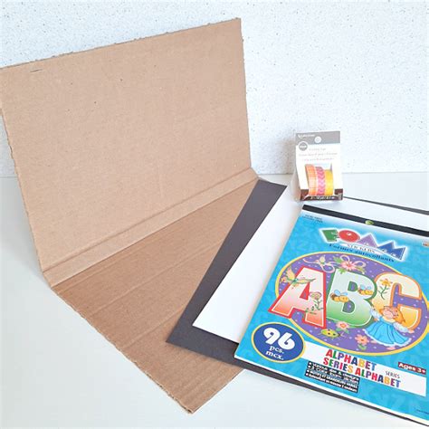 Cardboard Keyboard Preschool Activity » Preschool Toolkit