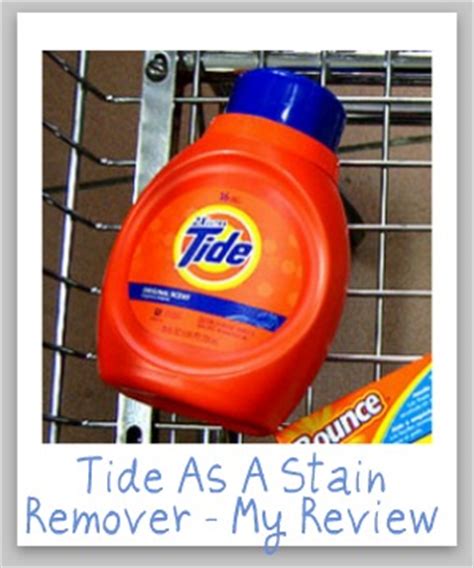 Tide Stain Remover Review - How Does The Detergent Work For Stain Removal?