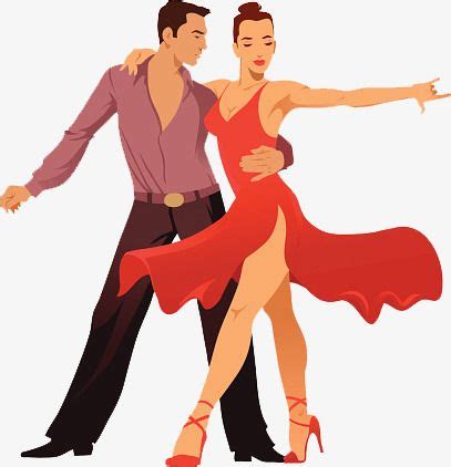 Latin Dance PNG Image, Latin Dancing Hand Painted, Dancing, Latin Dance ...