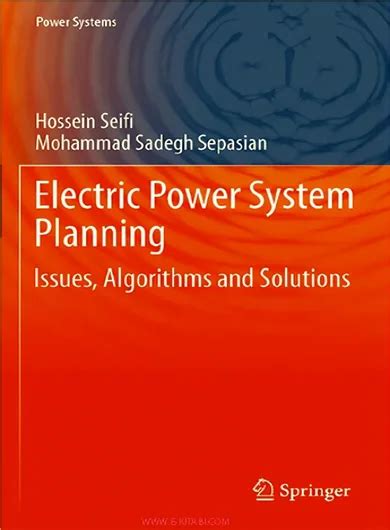 Electric Power System Planning: Issues Algorithms and Solutions | e-kitabi