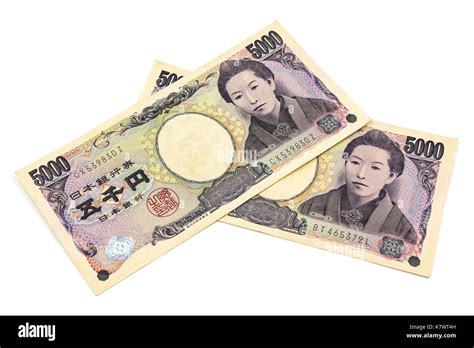 Japanese 5000 yen note hi-res stock photography and images - Alamy