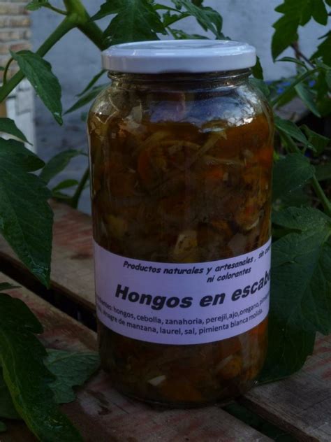 Hongos de pino en escabeche ♻ DATESRL