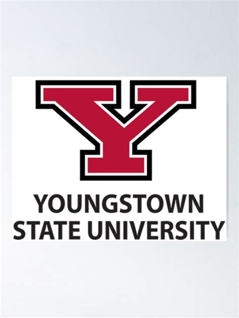 "Youngstown State University" Poster by carolinewaalsh | Redbubble