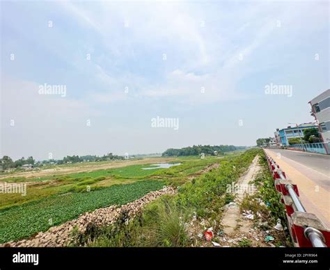 Scenic view of rural area of Bangladesh Stock Photo - Alamy