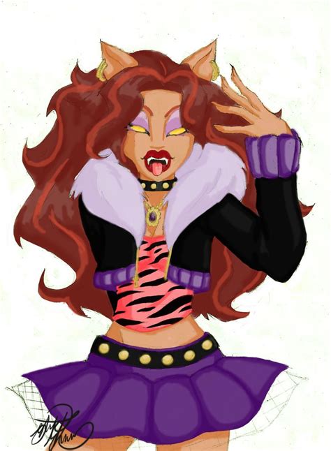 Clawdeen Wolf by SinayaStarChild on DeviantArt | Fan art, Zelda characters, Anime