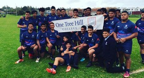 One Tree Hill College :: One Tree Hill College 1st XV 1A Competition