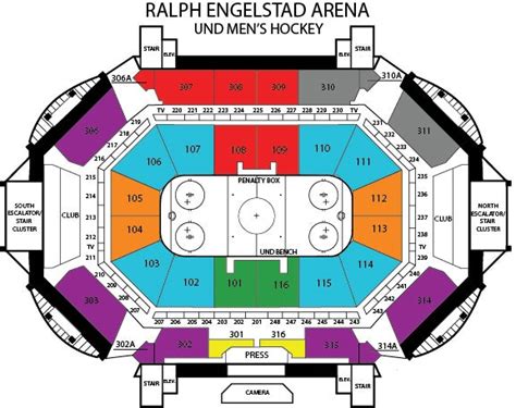 Maps | Ralph Engelstad Arena