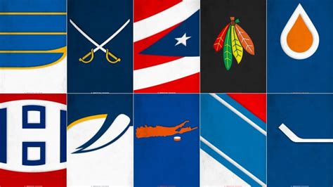 Minimalist NHL Logos Might Be Even Better Than The Real Things