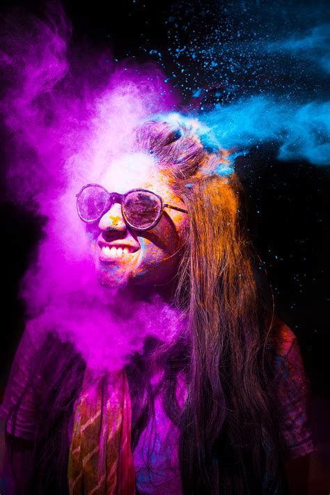 Holi Portraits on Behance