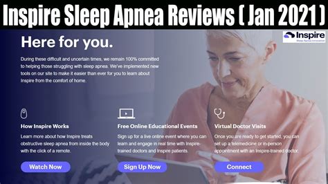 Inspire Sleep Apnea Reviews(Jan 2021) Know The Facts- Watch Now! | Scam Adviser Reports - YouTube