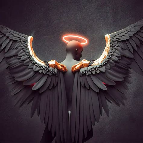 Angel, Angel Wings, Digital Art, 4K,3840x2160, Wallpaper | Arte de ...