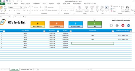 Monthly To Do List Excel Template | PDF Template