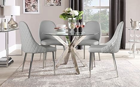 Glass Dining Sets | Dining Tables & Chairs | Furniture & Choice