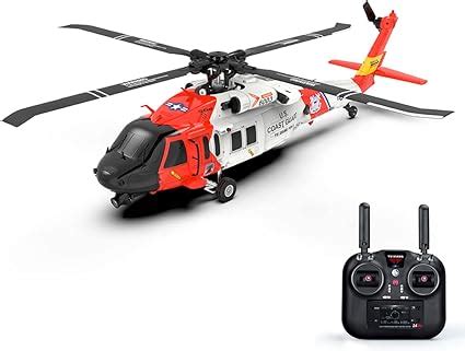 YUEG RC Helicopter RTF Helicopter with Camera, YXZNRC F09-S 1/47 2.4G 6CH Brushless Direct Drive ...