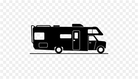 Campervans AutoCAD DXF Silhouette Truck Camper Silhouette Png 21960 ...