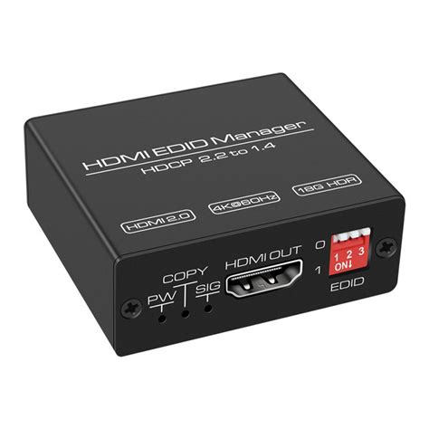 4K HDMI EDID Manager/Emulator – Honorstand Technology Co.,Limited