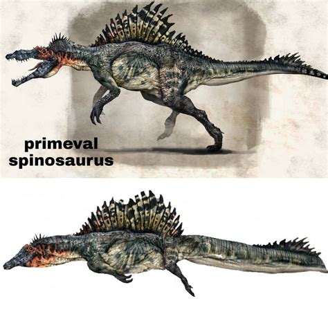 Primeval Spinosaurus by psittacosaurus on DeviantArt